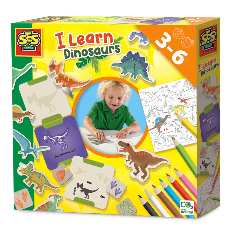 SES I Learn Dinosaurs Craft Kit 14630