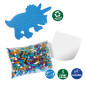 SES Green Beedz - Iron on beads set Triceratops Dino 06405