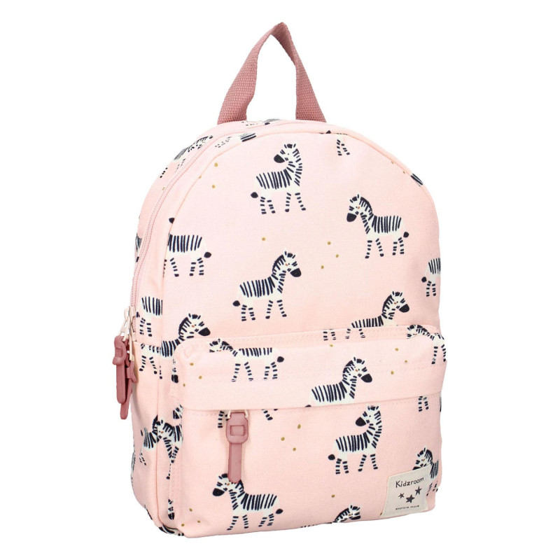 VADOBAG Kidzroom Sac à dos enfant Zèbres rose 030-3277