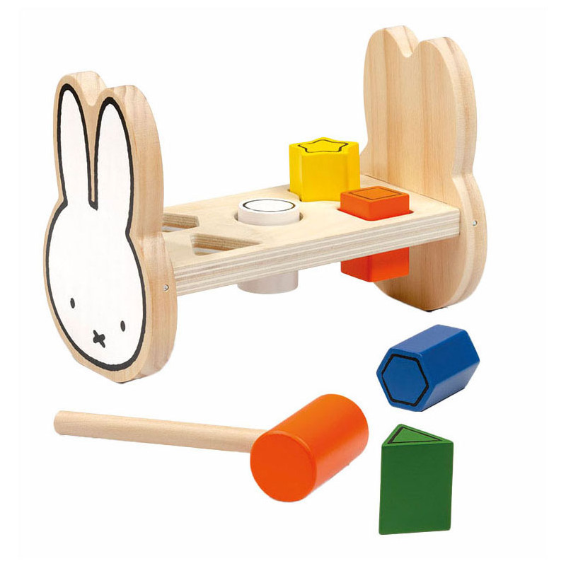 Bambolino Toys - Miffy Hammer Bench Wood 17064