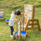 Classic World Wooden Water Table Catching Drops 70086