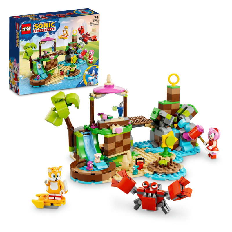 Lego - 76992 LEGO Sonic Amy's Pet Shelter Island 76992