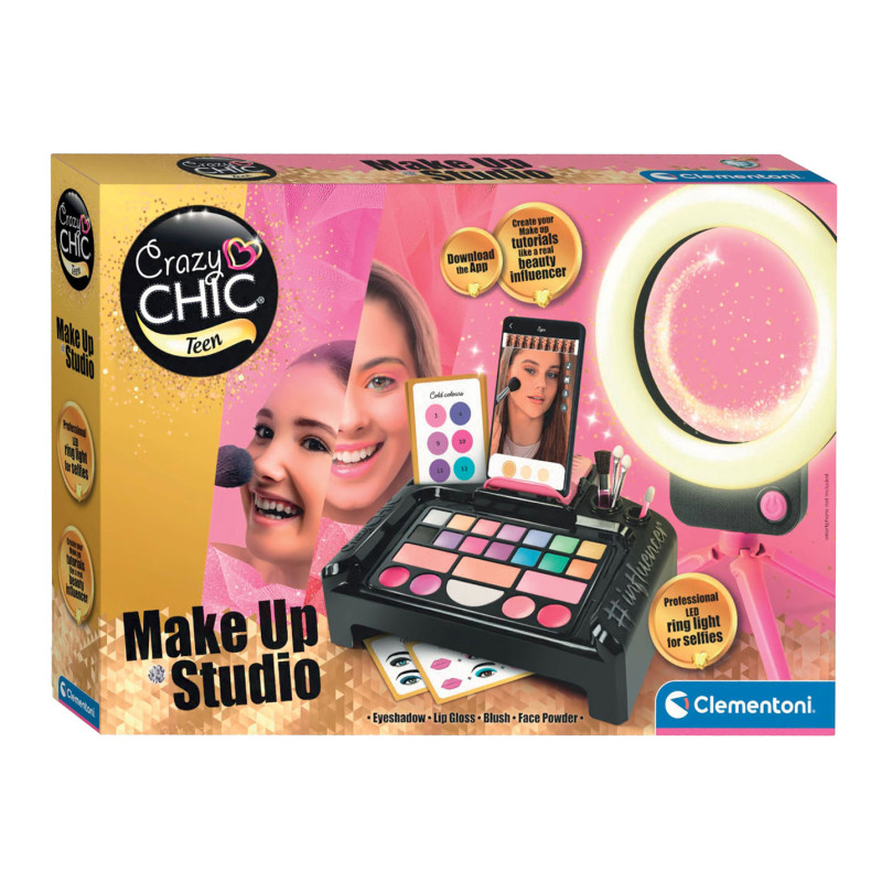 Clementoni Crazy Chic Beauty Influencer Makeup Kit 18744