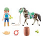 Playmobil Horses of Waterfall Ellie and Sawdust Playset - 71 71358