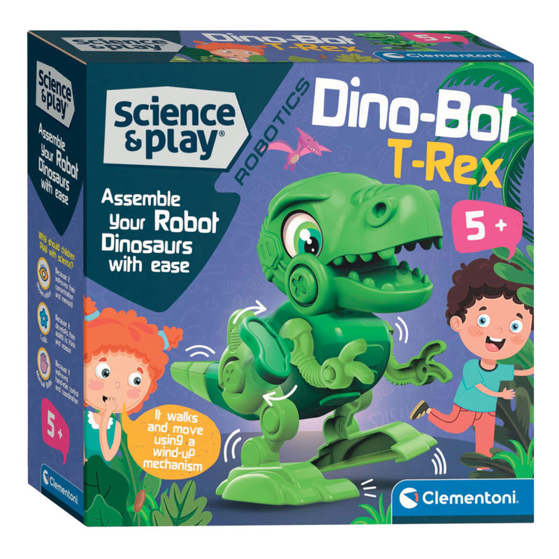 Clementoni Science & Games Junior - Dino Bot T-Rex 75073