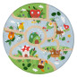 Achoka - Play mat Mushroom houses, 100cm print 1303