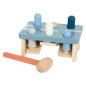 Small Foot - Wooden Hammer Bench Arctic, 2 pcs. 12448