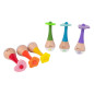 Classic World Wooden Rainbow Maracas 40527