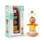 Classic World Wooden Stack and Balance Game Clown, 6pcs. 20097