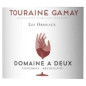 Domaine A Deux Touraine Gamay - Vin rouge de Loire