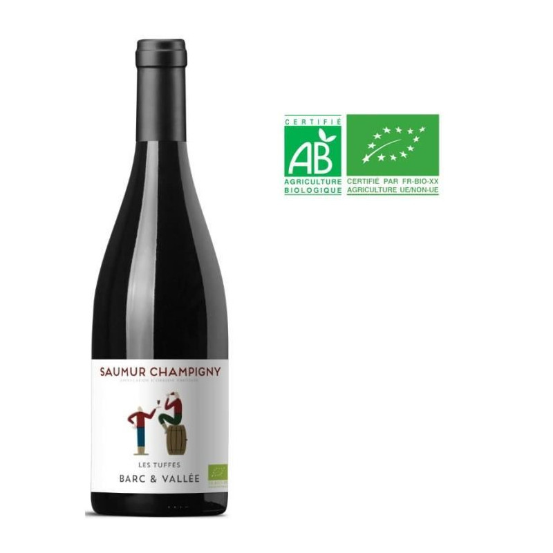 Les Tuffes Barc & Vallée Saumur Champigny - Vin rouge de Loire - Bio