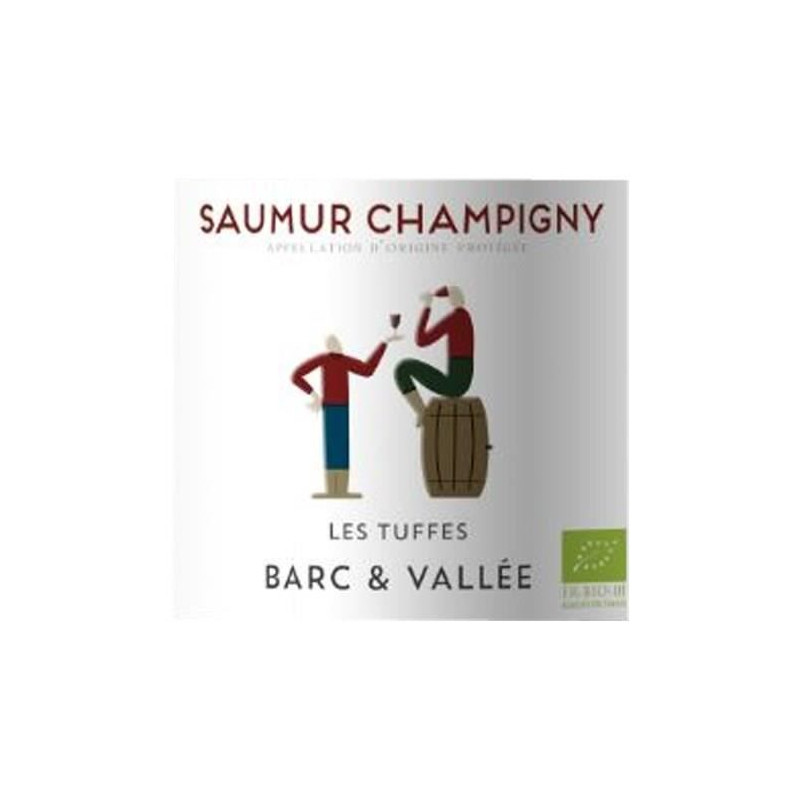 Les Tuffes Barc & Vallée Saumur Champigny - Vin rouge de Loire - Bio