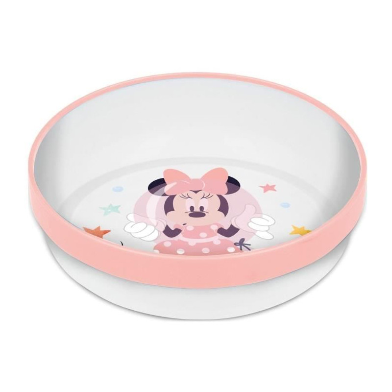 Pack repas 2eme age THERMOBABY MINNIE - 3 Assiettes + un gobelet + 1 cuillere