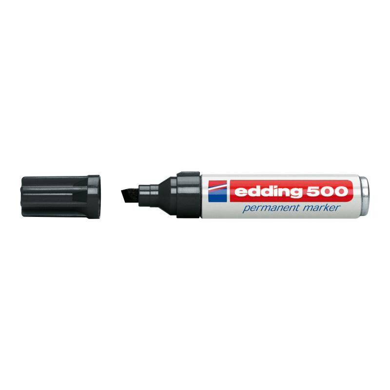 Edding 500 Perm Marker Black Schwarz (4-500001) (4500001)