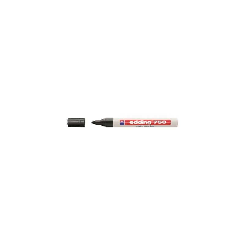 Edding 750 Paint Marker Black Schwarz (4-750001) (4750001)