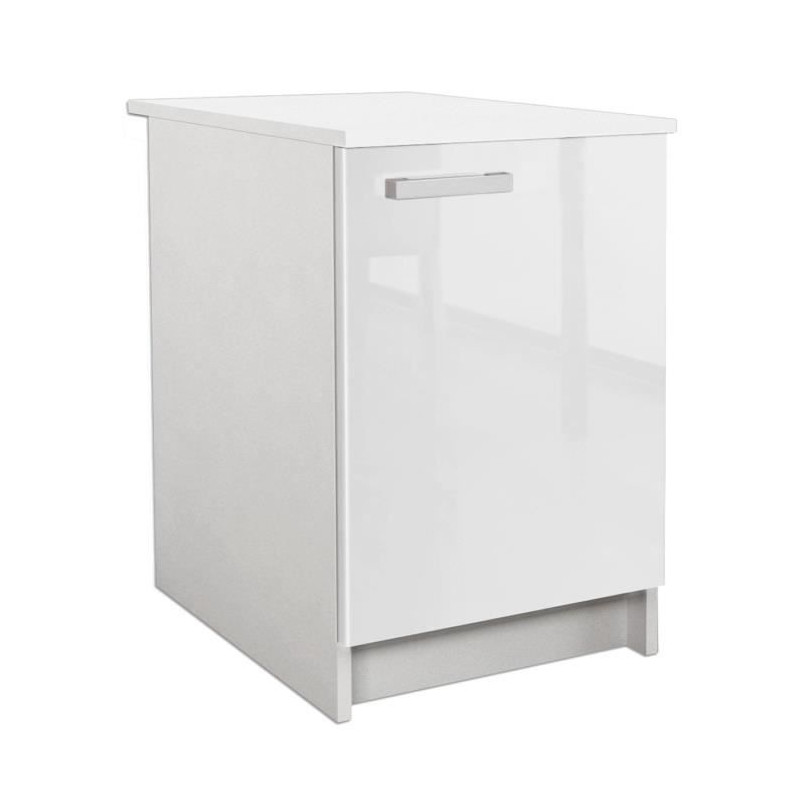 START Caisson bas de cuisine L 60 cm - Blanc brillant