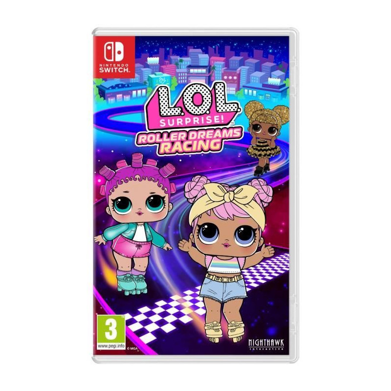 L.O.L. Surprise! Roller Dreams Racing - Jeu Nintendo Switch