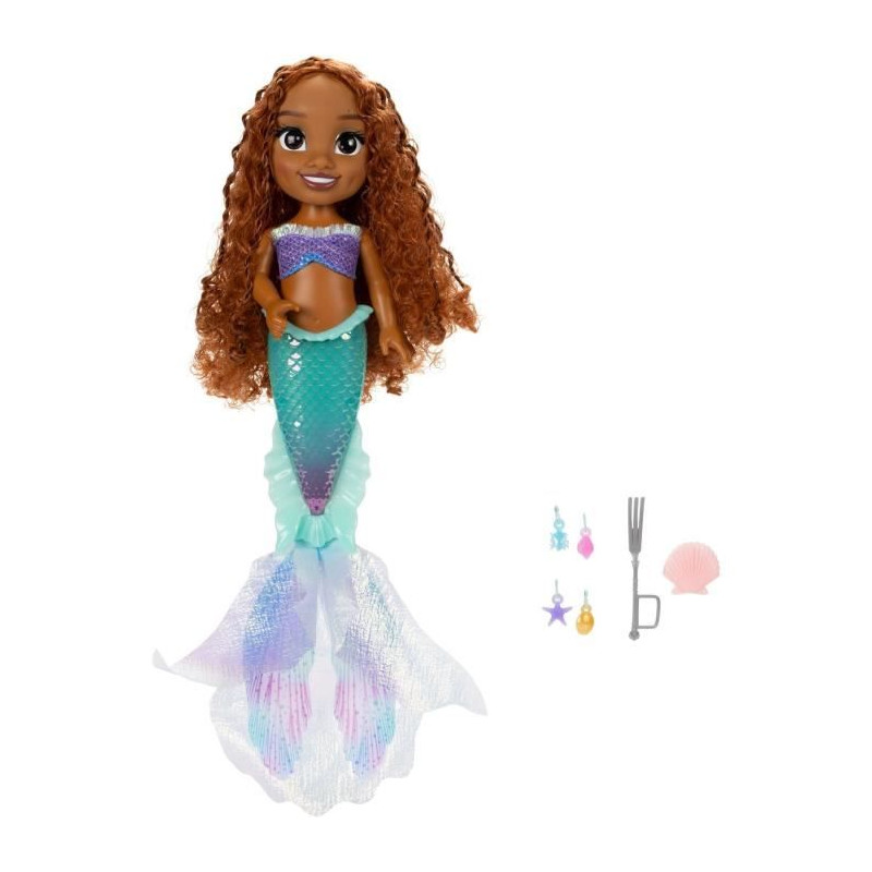 LA PETITE SIRENE LIVE ACTION - Poupée électronique ARIEL - 38 cm - JAKKS - 480465