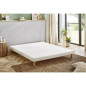 DORMIPUR ensemble matelas mémoire de forme ép. 22 cm et sommier 140x190 cm