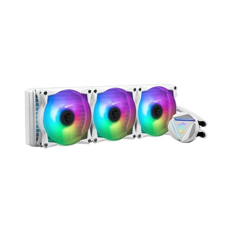 MSI - MAG CORELIQUID 360R V2 - Ventilateur PC - 120mm - Blanc