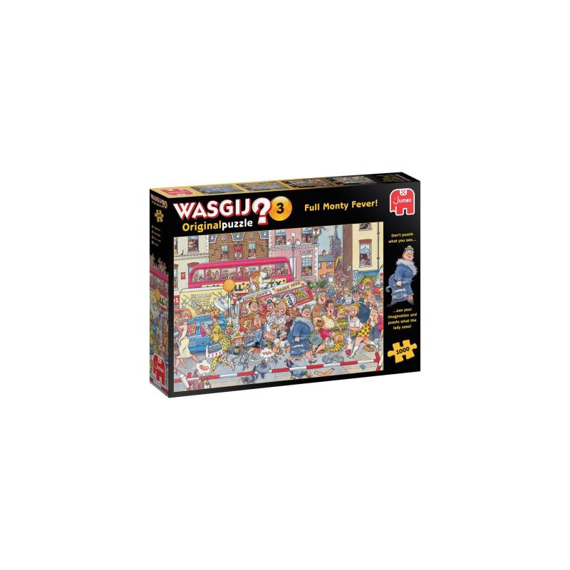 Jumbo Wasgij Original 3- 3 Full Monty Fever 1000 Teile Puzzle (81923)