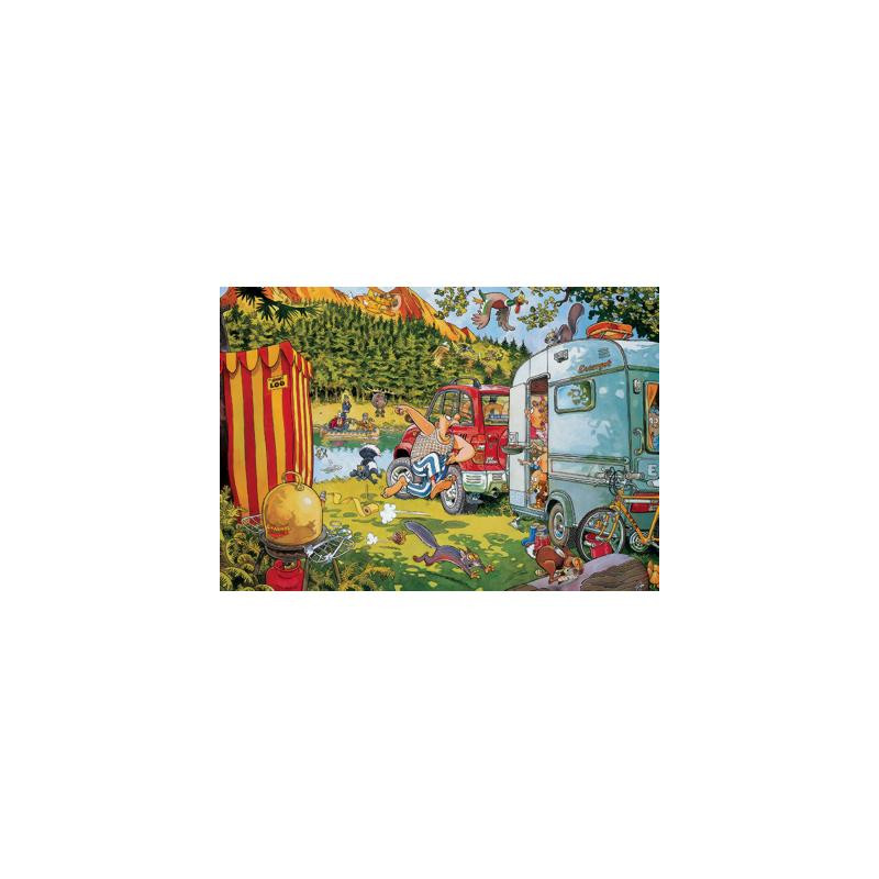 Jumbo Wasgij Original 7 Bear Necessaties 1000 Teile Puzzle (81924)