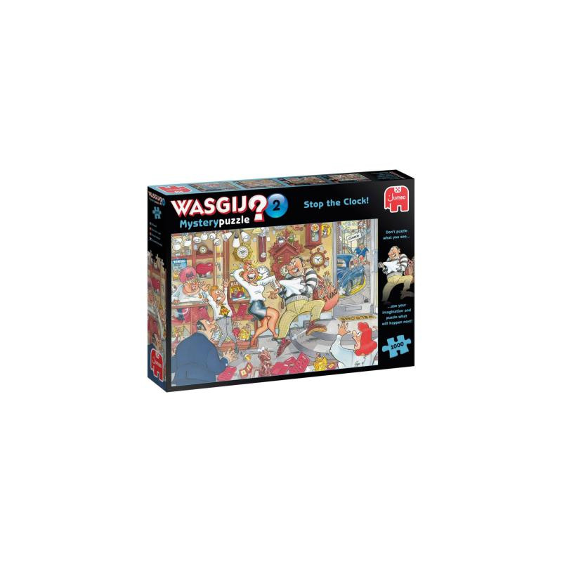 Jumbo Wasgij Mystery 2 Stop the Clock 1000 Teile Puzzle (81933)