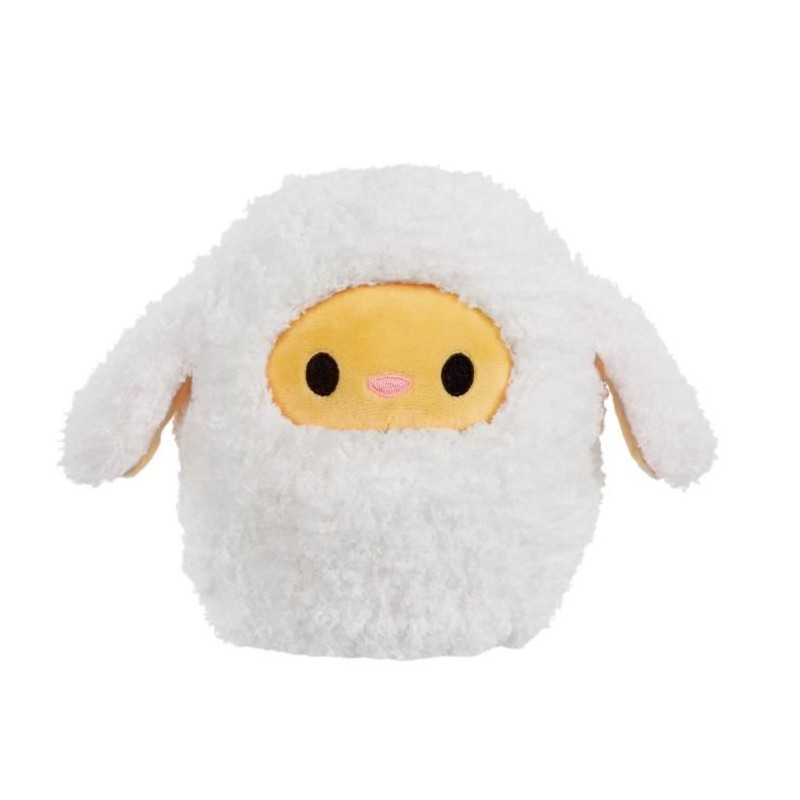 Fluffie Stuffiez - Peluche ASMR a personnaliser - MOUTON - Rembourrage a retirer et découvrir un autre personnage - Dés 4 ans