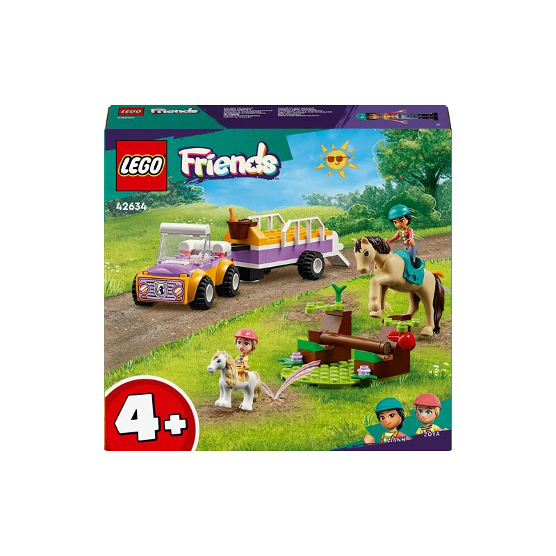 LEGO® Friends 42634 La remorque du cheval et du poney