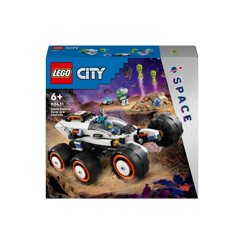 LEGO® City 60431 Le rover d exploration spatiale et la vie extraterrestre