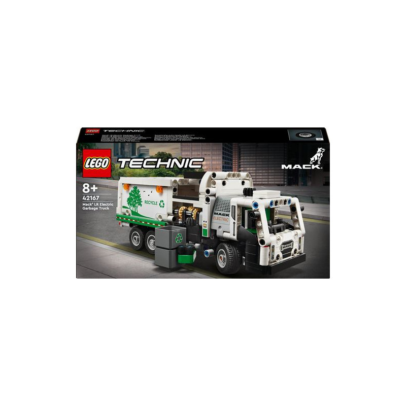 LEGO® Technic 42167 Mack® LR Electric Camion poubelle