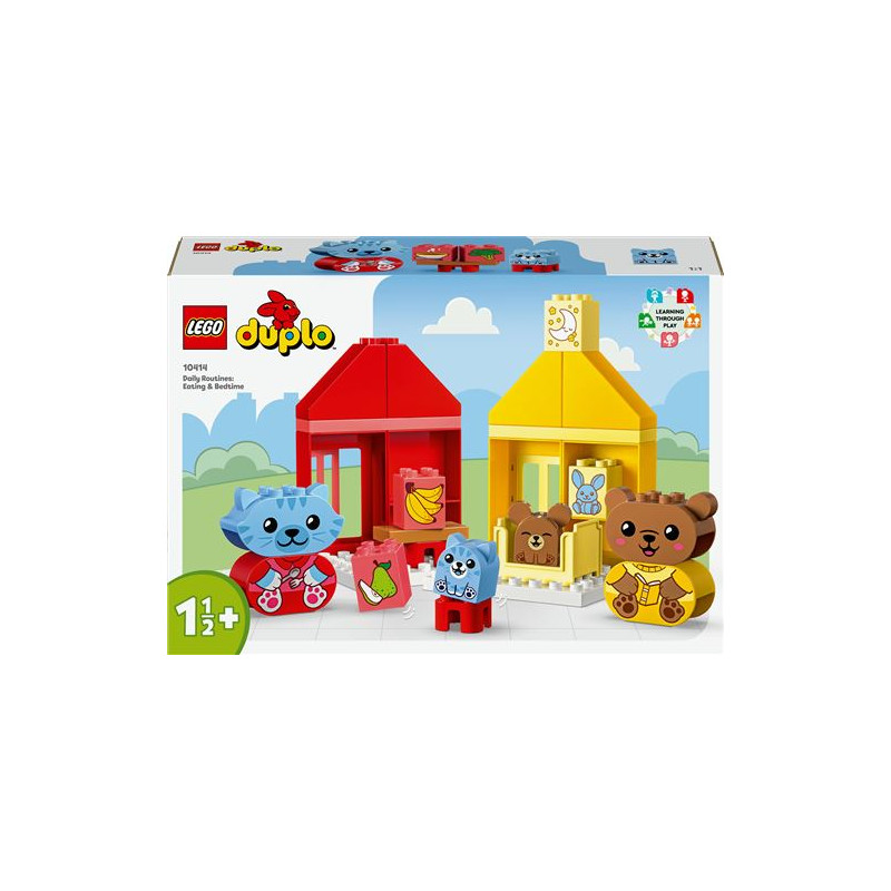 LEGO® DUPLO® 10414 Mes rituels quotidiens Le repas et le coucher