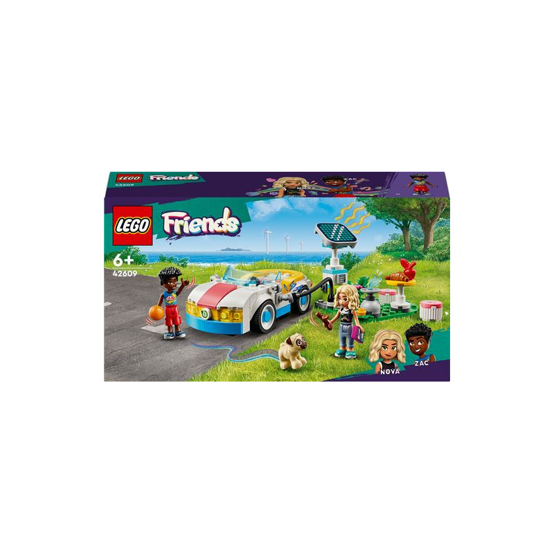 LEGO® Friends 42609 La voiture électrique et la borne de recharge