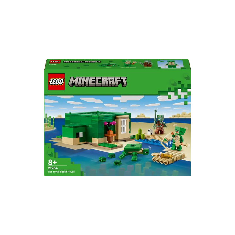 LEGO Minecraft - La maison de la plage de la tortue (21254) au meilleur  prix sur