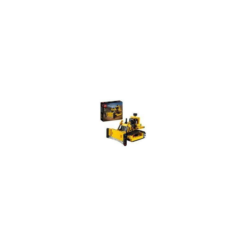 LEGO 42163 Technic Le Bulldozer, Jouet de Construction pour Enfants, Véhicule Excavateur