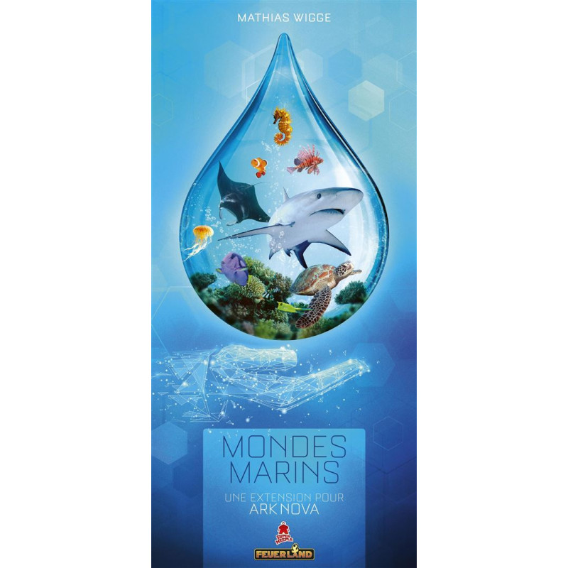 Jeu de stratégie Super Meeple Ark Nova Extension Mondes Marins