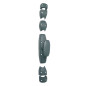 Crémone classique pour porte cochère Ø18 RY180 appret bouton standard JARDINIER MASSARD J041605