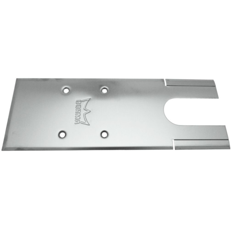 Plaque en inox N7510 pour BTS75V DORMA 46700060