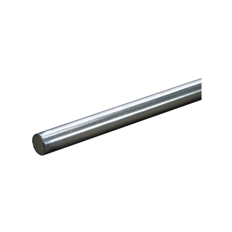 Tringle diamètre 8 longueur 1850mm finition argent FERCO 9 25476 18 0 1