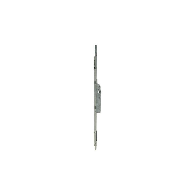 Crémone têtière F15 ajustable L 329mm cote D 200mm à panneton FERCO G 20395 03 0 1