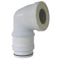 Pipe WC coudée extensible 190 à 390mm Magic Pipe D.93 100 REGIPLAST ASPCE