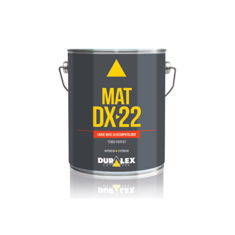 Laque mate glycérophtalique DX 22 blanc 3L DURALEX 105100204