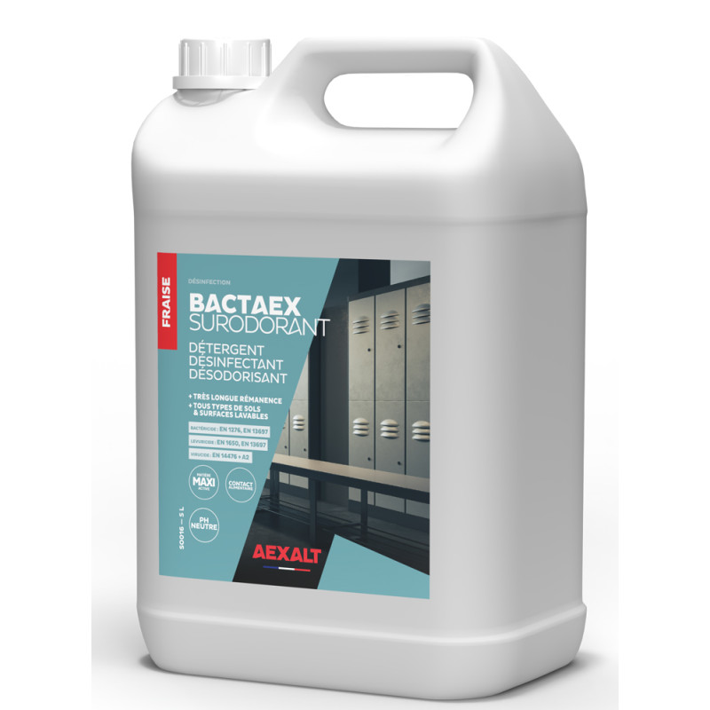 Détergent Bactaex désinfectant désodorisant bidon de 5L AEXALT SO016