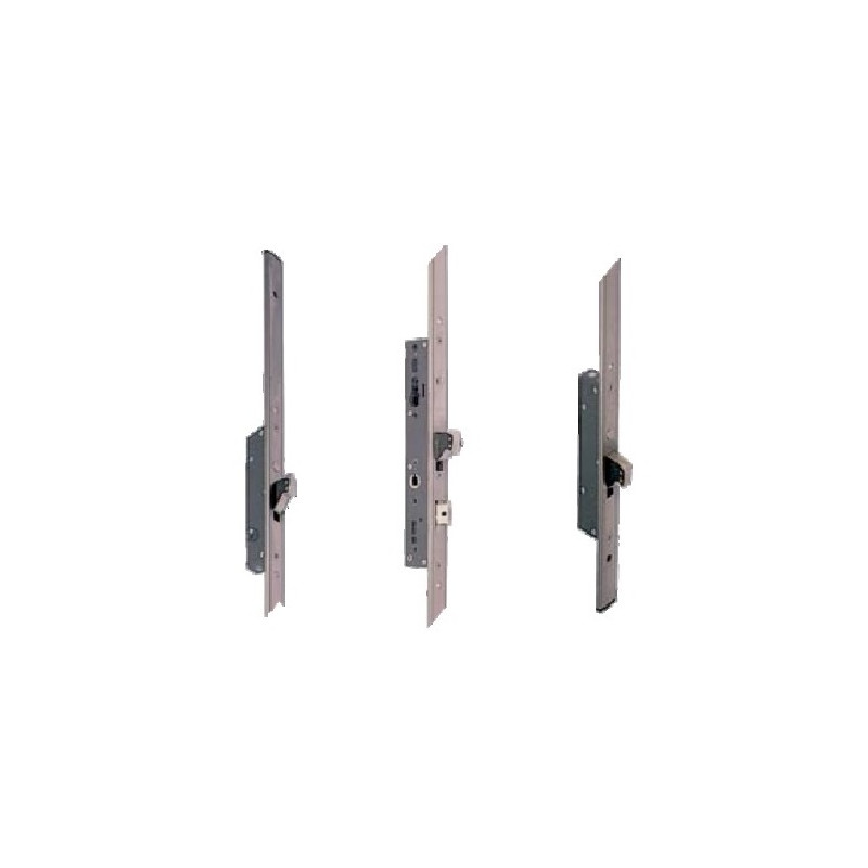 Serrure 3 points MULTIBLINDO Axe 30mm avec têtière en U inox ISEO 795101302