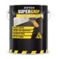 Peinture antidérapante gris argent RAL 7001 SUPERGRIP 1K seau de 5L RUST OLEUM 7182NS.5