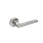 Béquille double sur rosace massive (inox 4001) HERACLES B INOX BM01