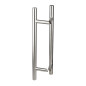 Ensemble de poignées tubulaires à tirage Série 5240 32X400mm inox HERACLES B INOX PT019