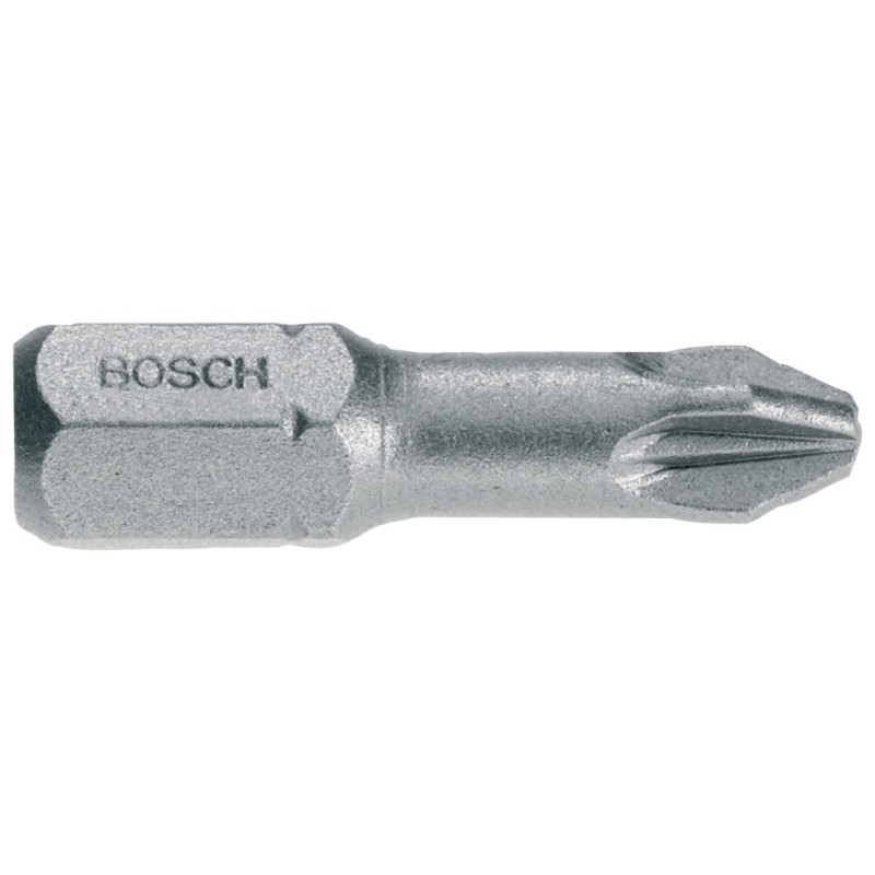 10 embouts de vissage extra dur PZ2 25mm BOSCH 2607001559