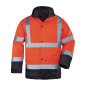 Parka ROADWAY 4 1 HIVIZ orange fluo marine T2XL COVERGUARD 7ROPOXXL