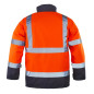 Parka ROADWAY 4 1 HIVIZ orange fluo marine T2XL COVERGUARD 7ROPOXXL